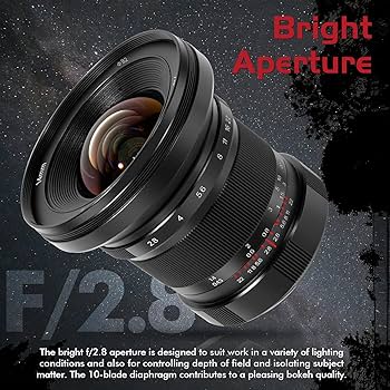 Amazon.co.jp: Pergear 14mm F2.8 II 超広角手動レンズ 画角114º