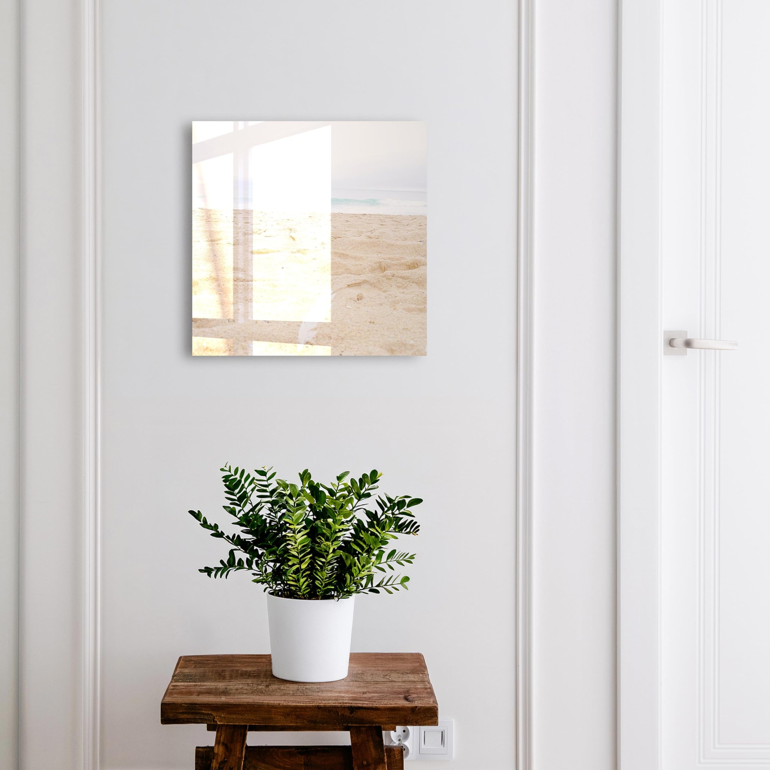 Tulup Armario de Llaves 30x30 cm | Blanco | Izquierda | Montaje en Pared