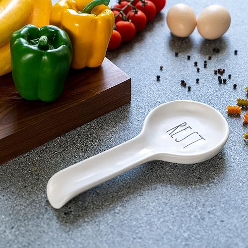 Miniatura 5 de Soporte de cuchara de cerámica para estufa, soporte de cuchara de granja para mostrador, soporte para cuchara de café, soporte para cucharón,