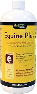 Equine Plus - Liquid Probiotic Horse Supplement, F...