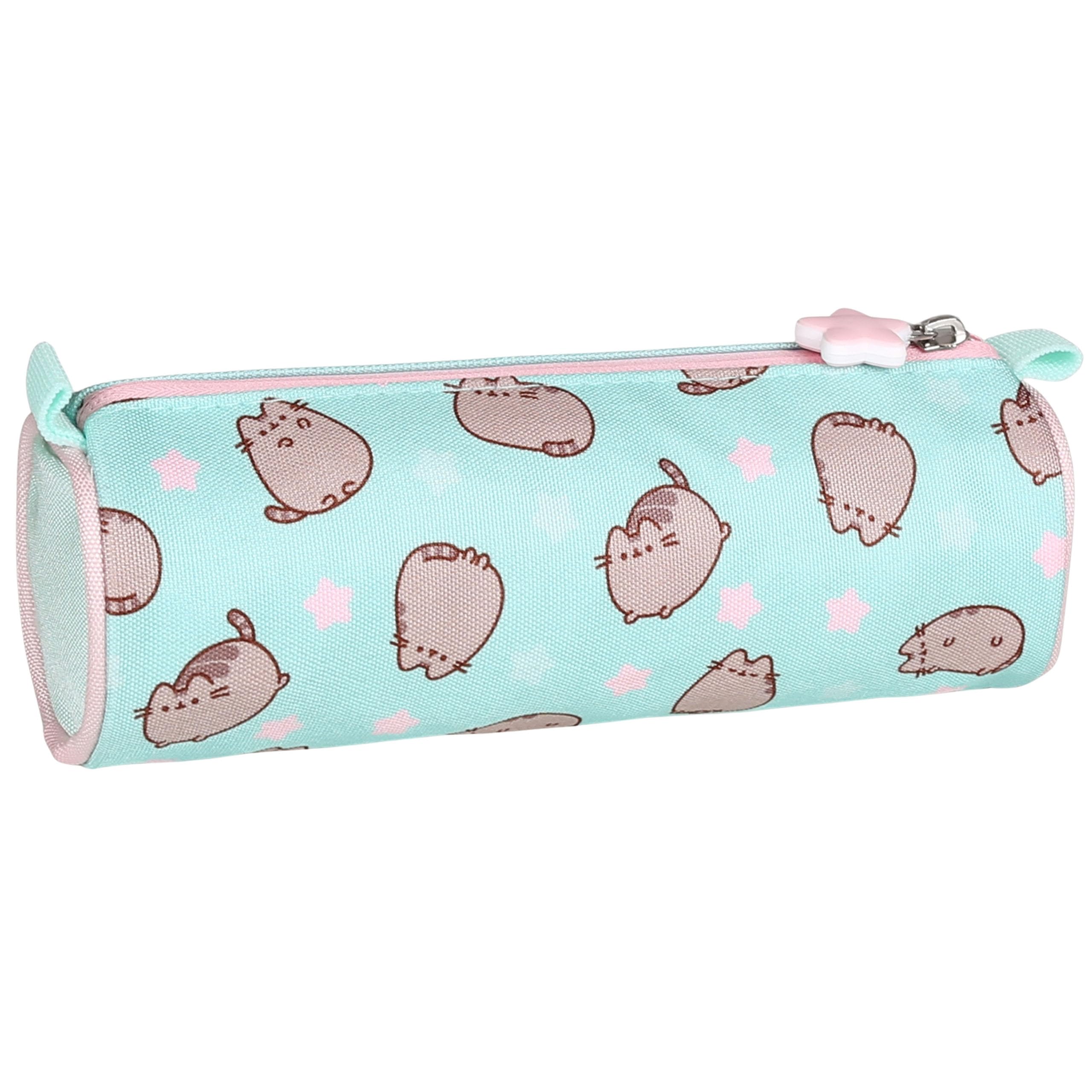 Pusheen Piórnik szkolny dla dziewczynki, TUBA, saszetka na przybory szkolne, miętowy 22x8x8cm (Pusheen Tuba B)