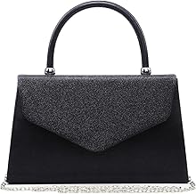Dasein Women's Evening Bag Party Clutches Wedding Purses Cocktail Prom Handbags with Frosted Glittering