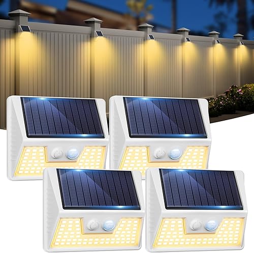 Miniatura 8 de Luces solares grandes para exteriores, 318 LED superbrillantes para cobertizo con 3 modos de iluminación, luz de barra solar impermeable IP65, ideal