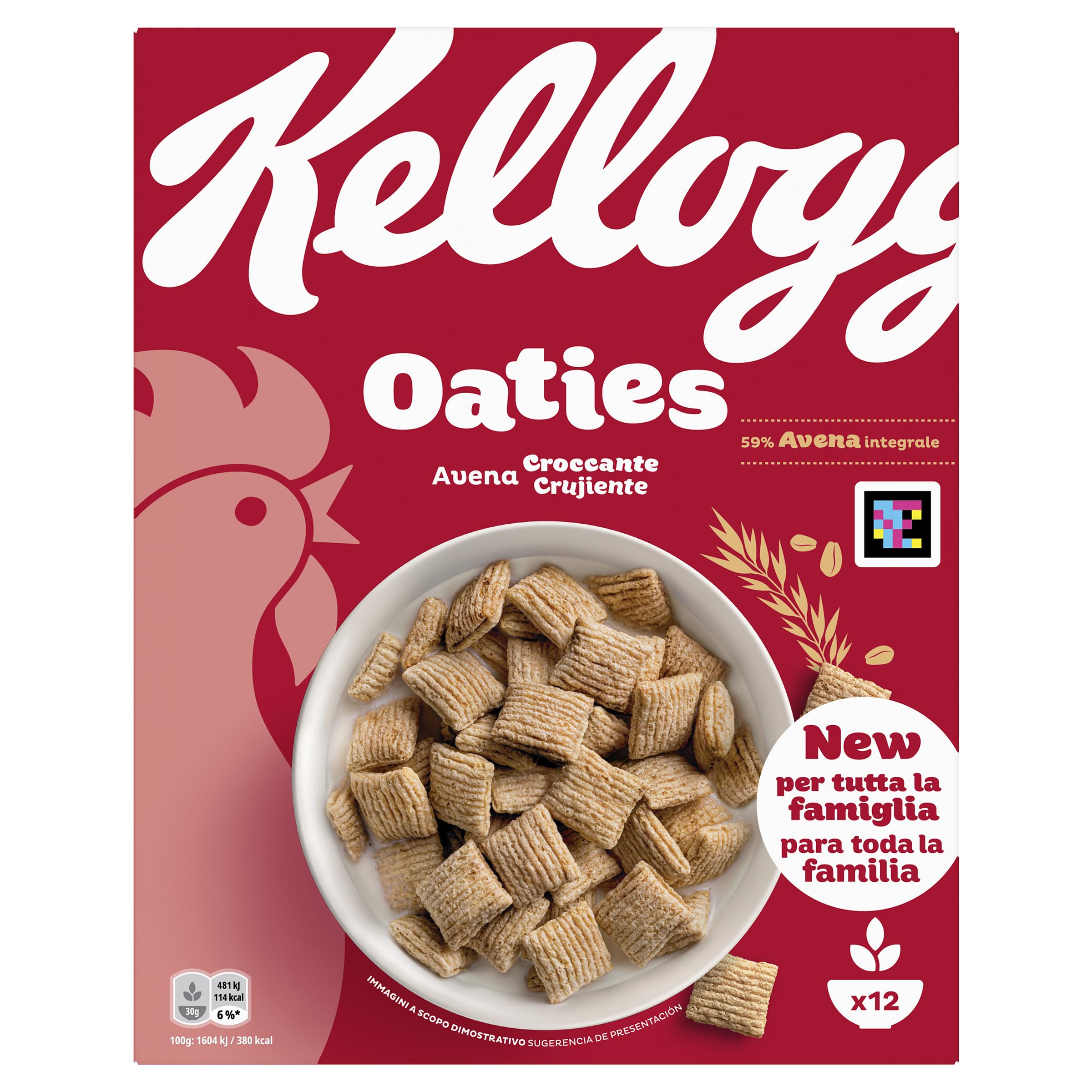 Kellogg's Oaties Original 360g