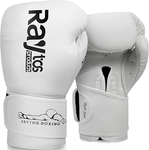 Guantes de boxeo para hombres y mujeres profesionales de 10 onzas, 12 onzas, 14 onzas, 16 onzas, protección de muñeca, gancho y bucle de 15,