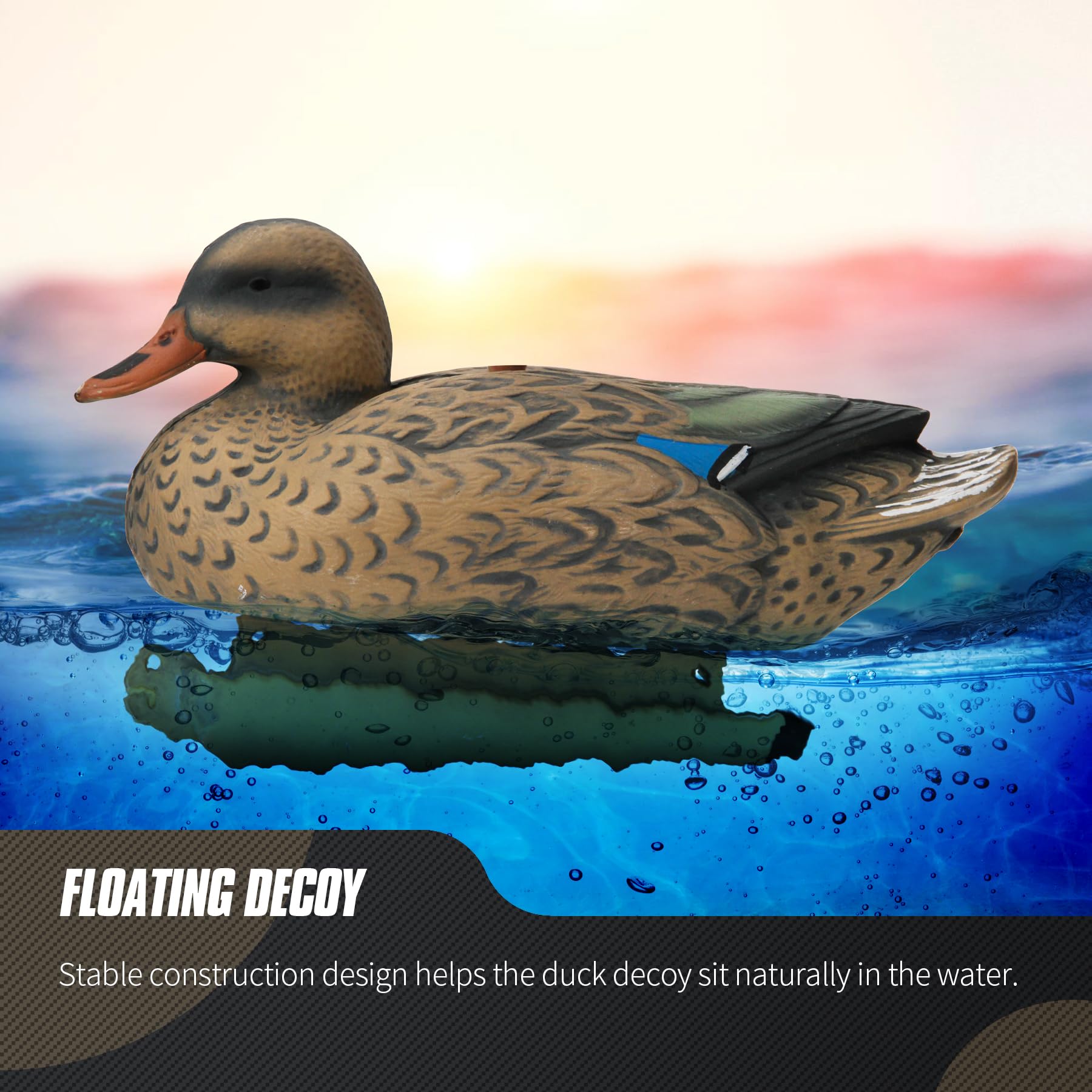 Amazon.co.jp: Volein 狩猟用ダックデコイ マガモ 浮かぶリアル