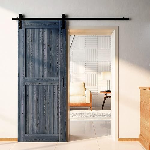 HOMACER Tamaño de la puerta de 42 pulgadas de ancho x 96 pulgadas de alto x 1-38 pulgadas de profundidad (diseño de altura sin ensamblar) con kit de