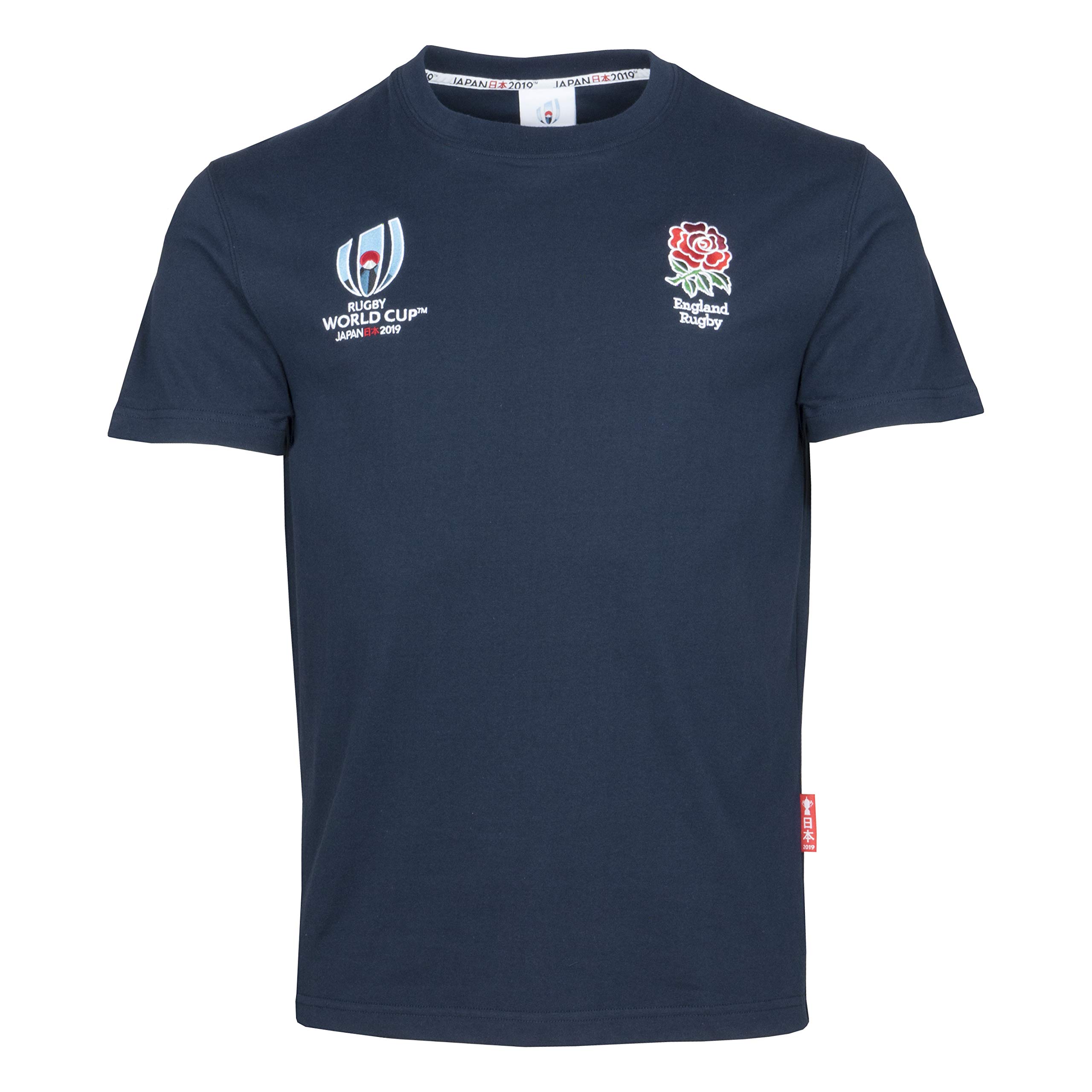 Rugby World Cup 2019 England Supporter T-Shirt, Navy, (S)