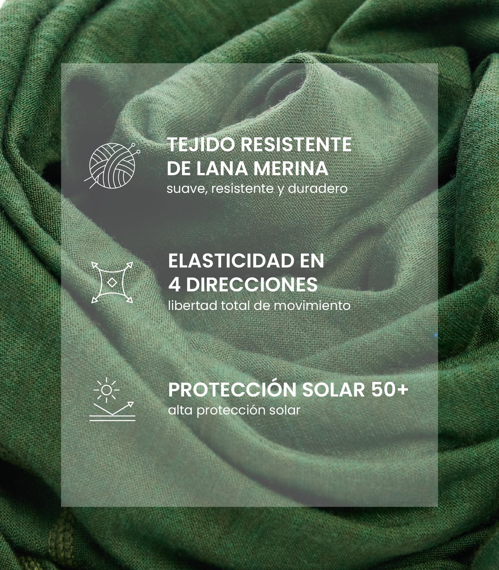 Merino.tech Camiseta Manga Larga Lana Merino Hombre - 100% Lana Merino | Cuello redondo o en V, no pica, ideal para casual u oficina, antiolores, transpirable