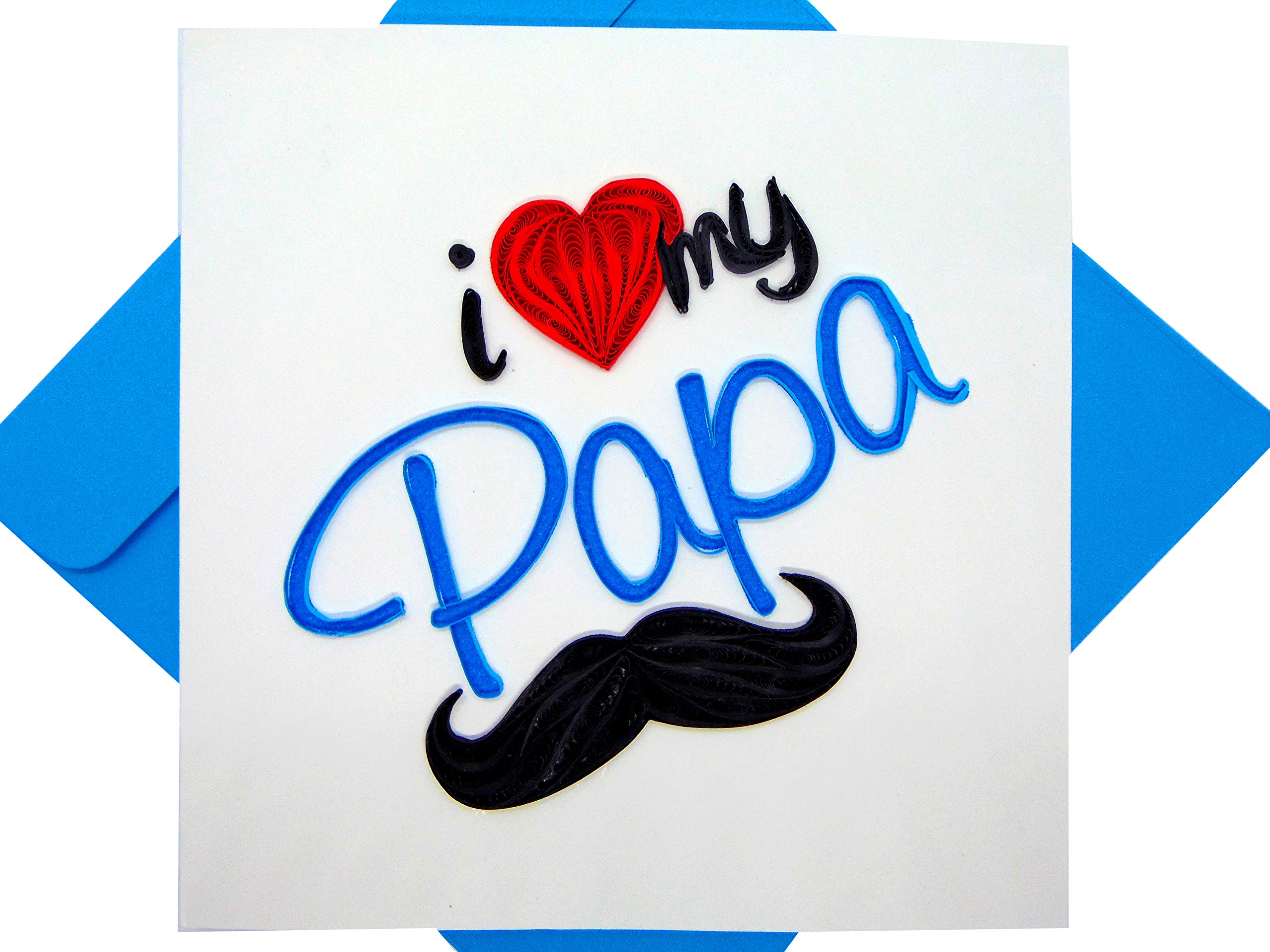 Paper Quilling Birthday Cards For Dad