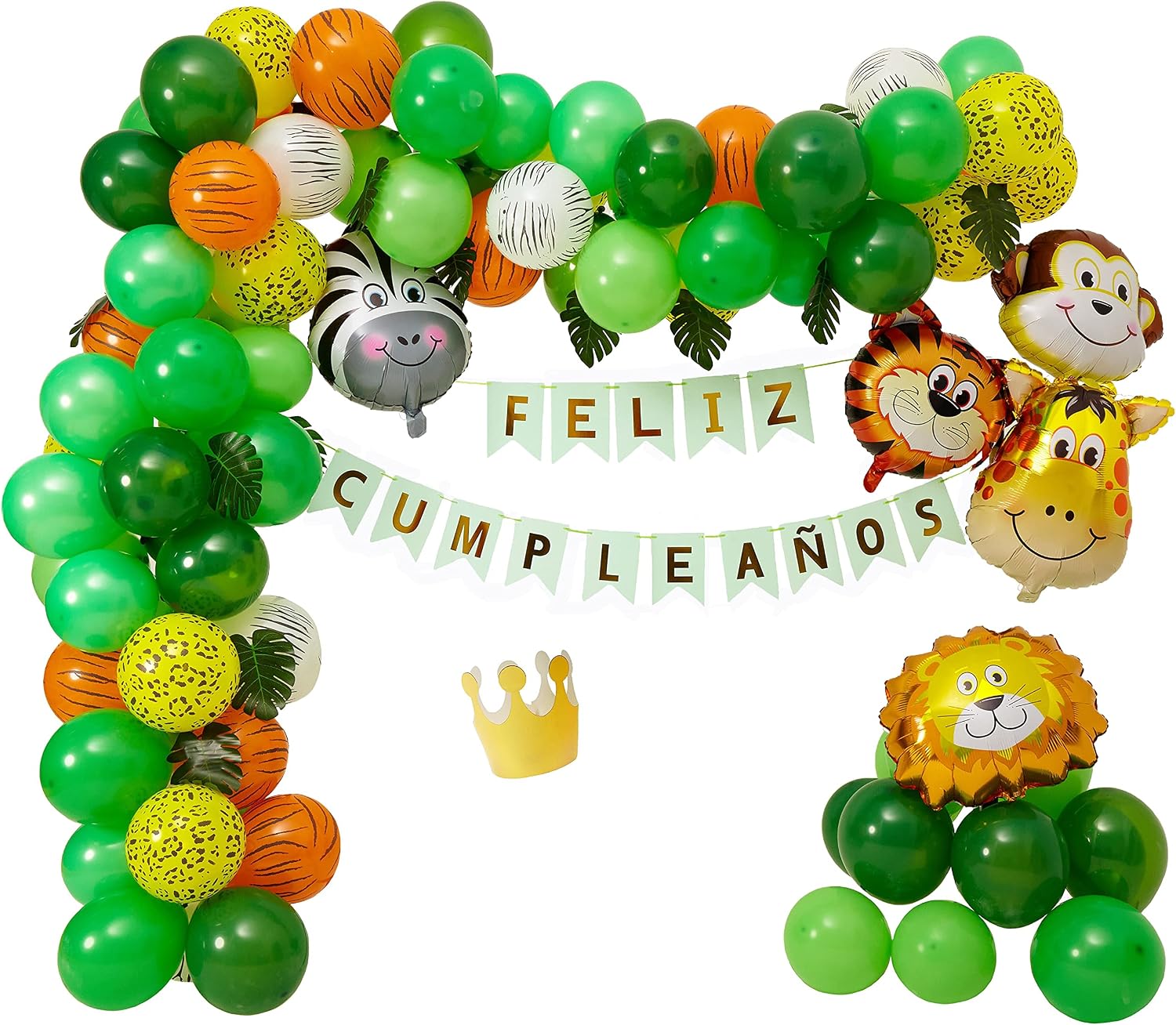LaulaStyle Decoración Globos Cumpleaños En Español para