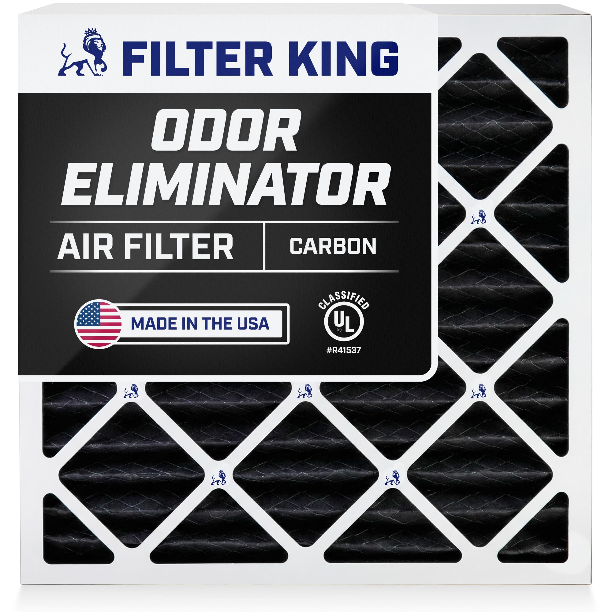 Filter King 21x21x1A Carbon MERV 8 4-Pack