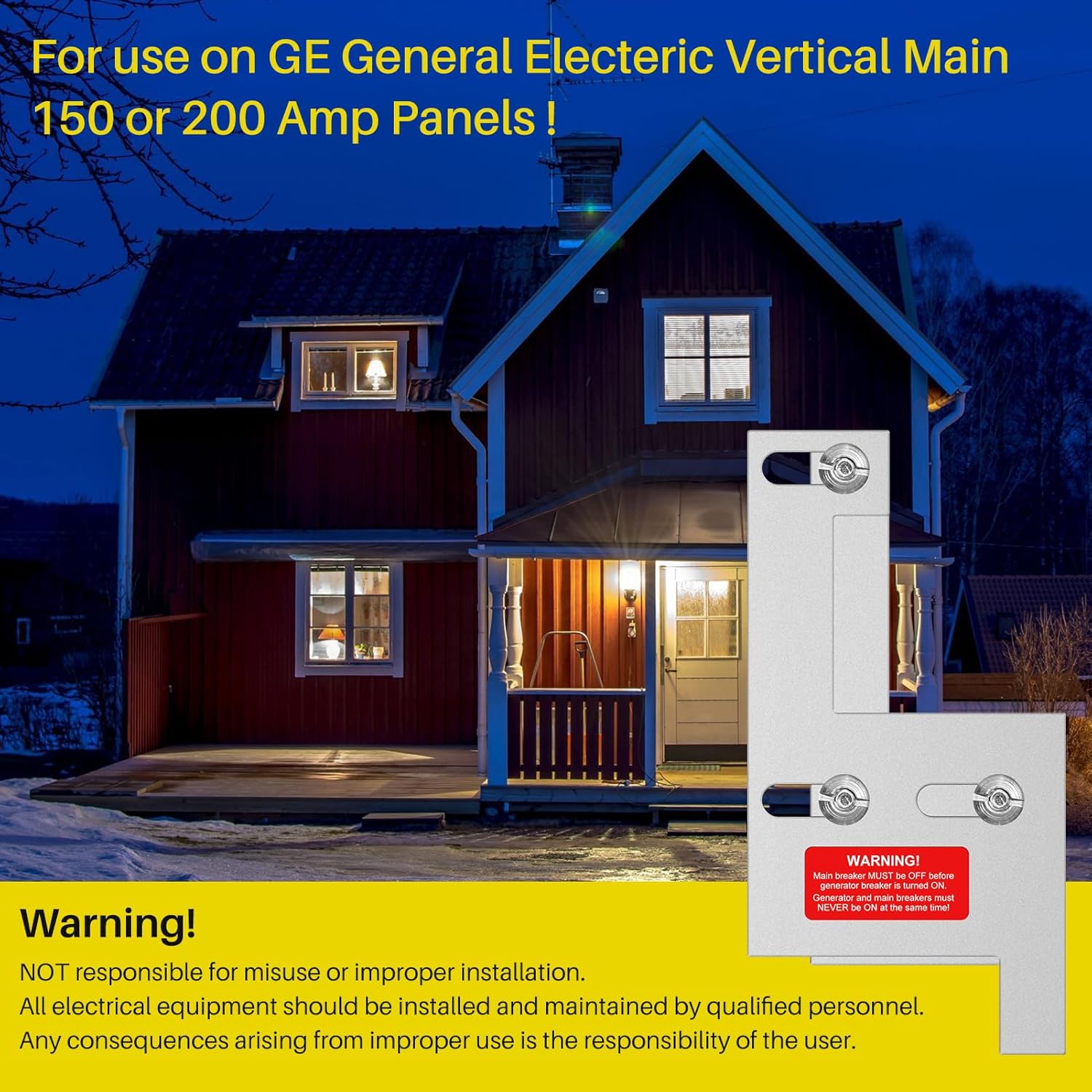 Generator Interlock Kit For GE 150/200 Amp Panels - View #8
