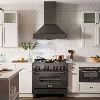 ZLINE 30 in. Black Stainless Steel Wall Mount Range Hood (BS655N-30)