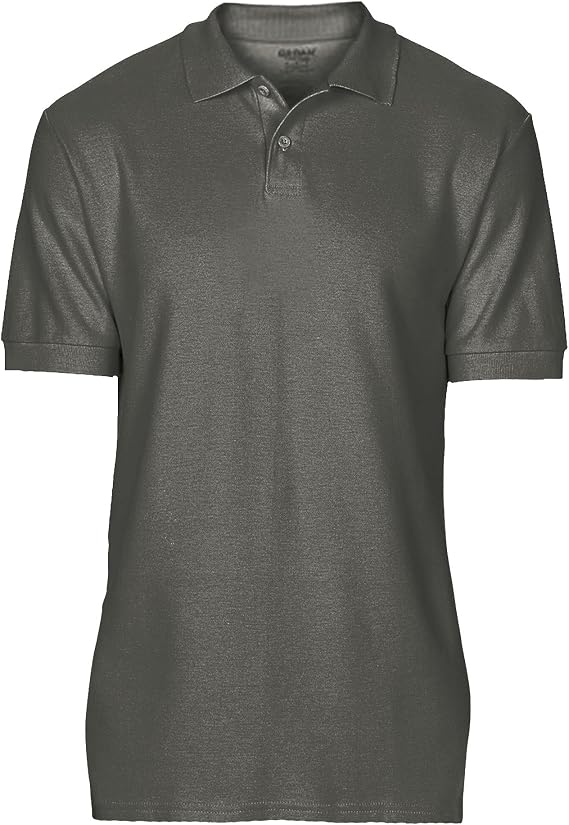 Gildan Softstyle men's short-sleeved double pique polo shirt.
