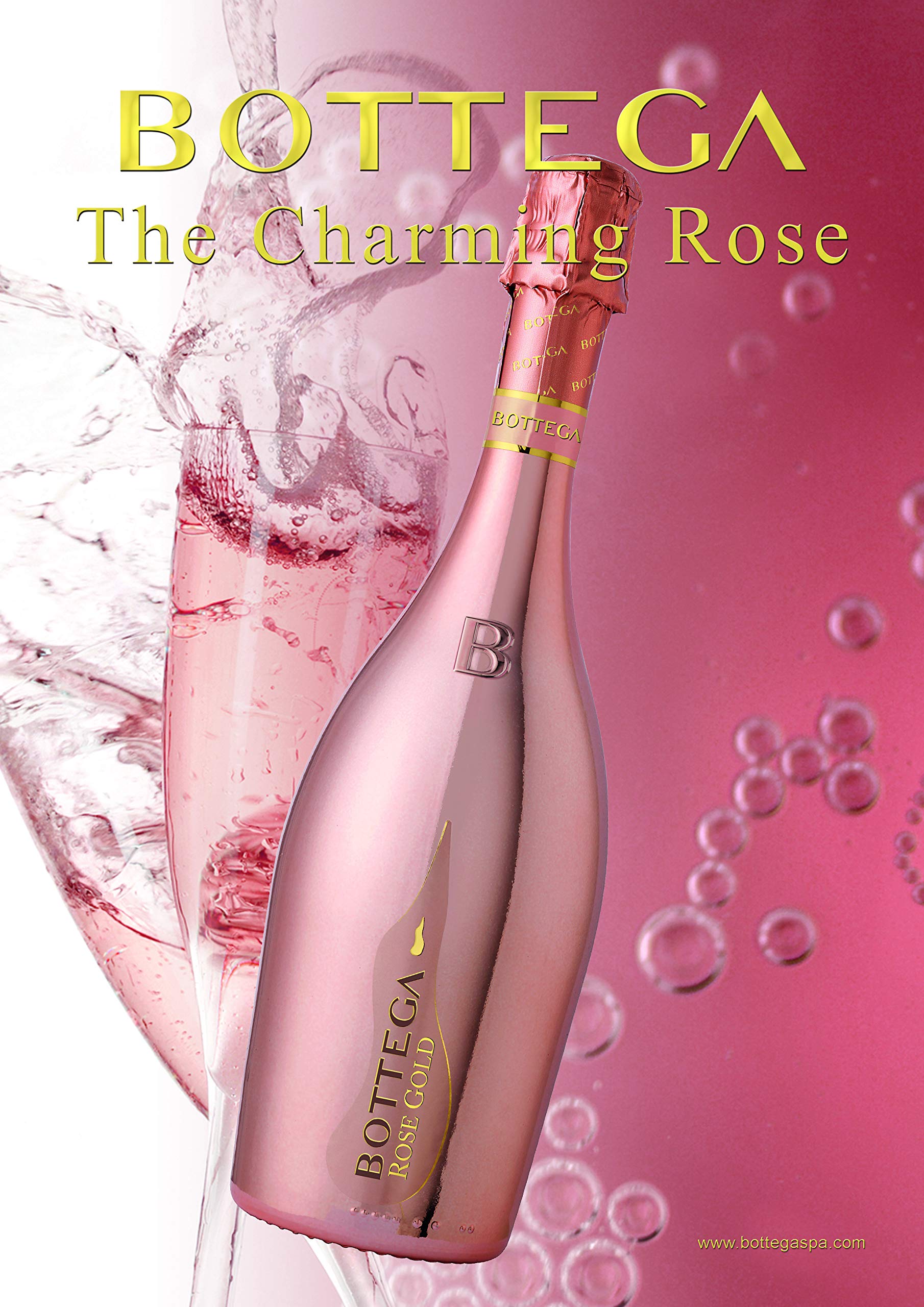Bottega Rose Gold Pinot Nero Spumante Brut Rosé - 750ml