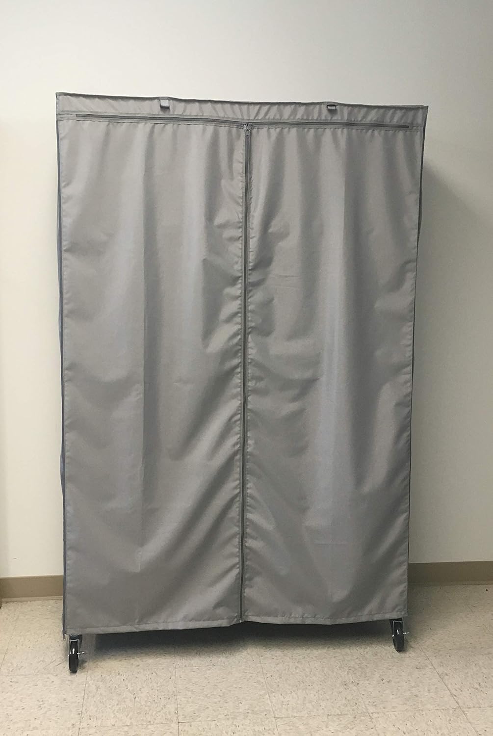 All Grey Storage Shelving Unit Cover, to fit Racks 72" W x 24" D x 78" H (Cover only) : Tools & Home Improvement