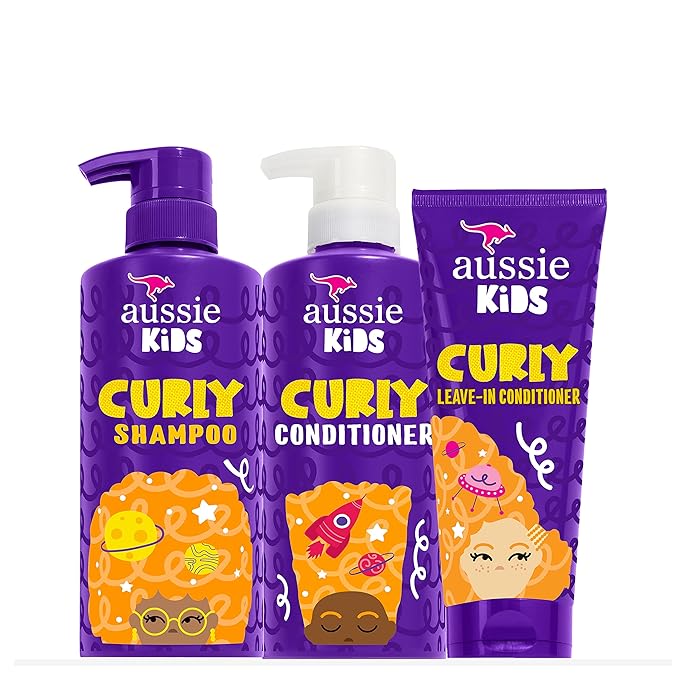 Aussie Kids Shampoo, Conditioner, and Leavein Conditioner