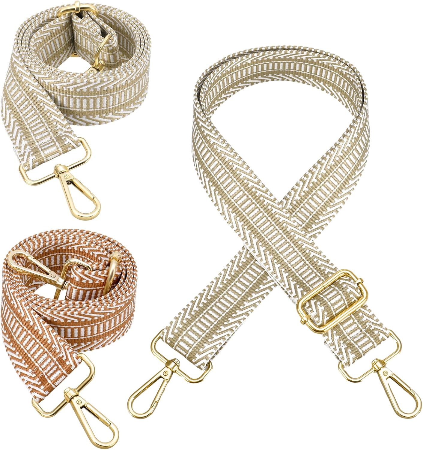 FANTESI 2 PCS Wide Shoulder Bag Straps, Handbag Straps Adjustable