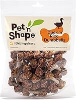 Vista 29 de Pet 'n Shape Duck 'n Rice Dumbbells Treats para Perros - 3 onzas
