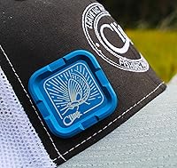 Vista 4 de Cling Fishing Products Mag Grab® Mini – Soporte magnético compacto para moscas y organizador para pescadores (Brown Town, Naranja)