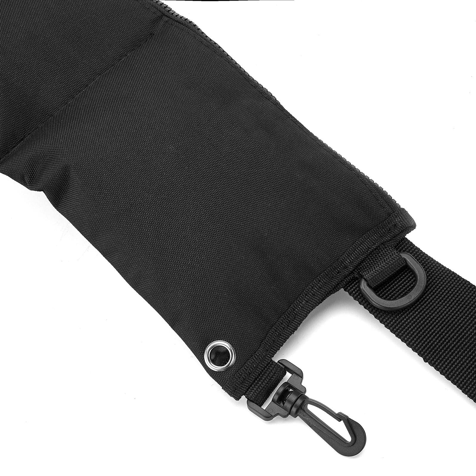 UGPLM Snorkeling Webbing Weight Pouch Belt with 4 Pocket Dive Weight Belt Adjustable Quick Release Buckle