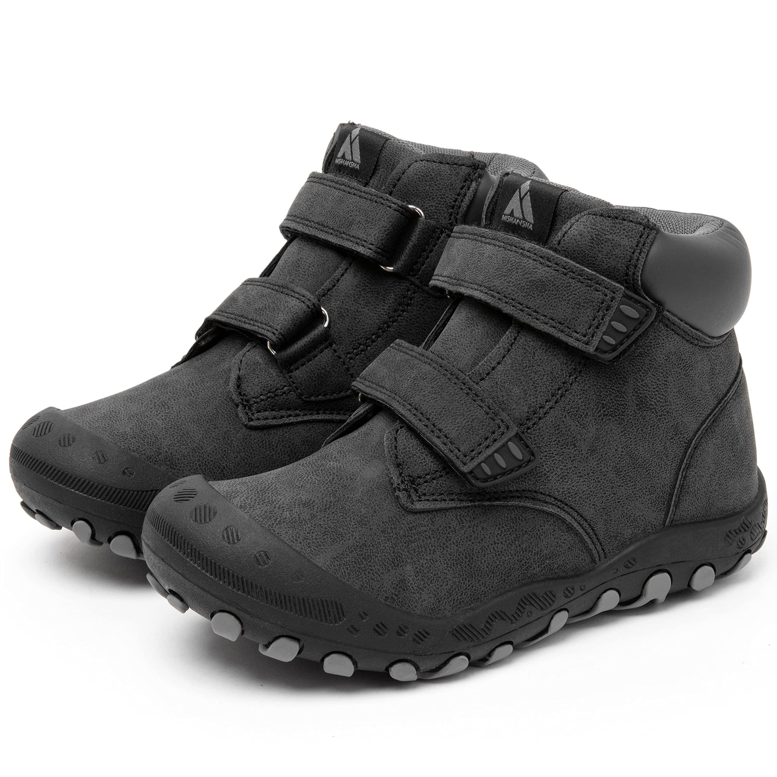 Mishansha Zapatillas de Senderismo para Niños Antideslizante Niños Niñas Botas de Trekking Ligeras Deportivas Tallas 24-38 EU