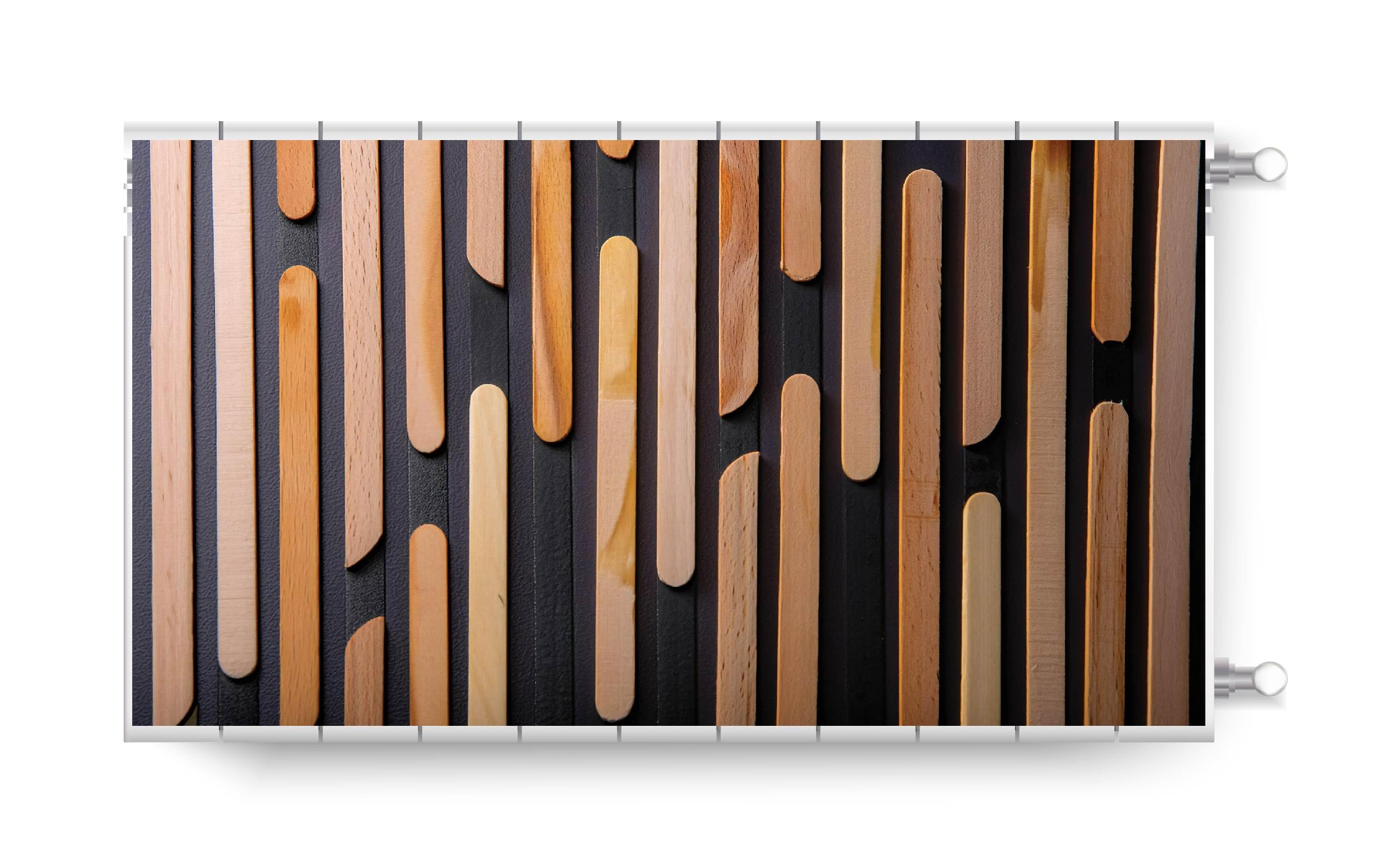 JAROGRAF Magnetic Radiator Cover – Decorative Interior Radiator Mat, Easy No-Drill Installation, and Designs