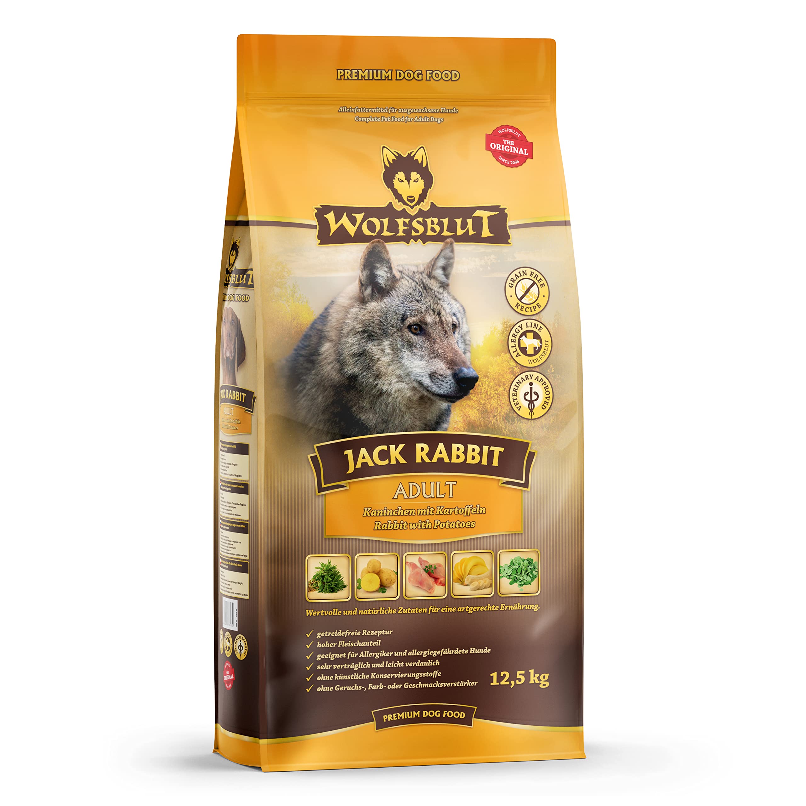 Wolfsblut Jack Rabbit Adult 12,5 Kg