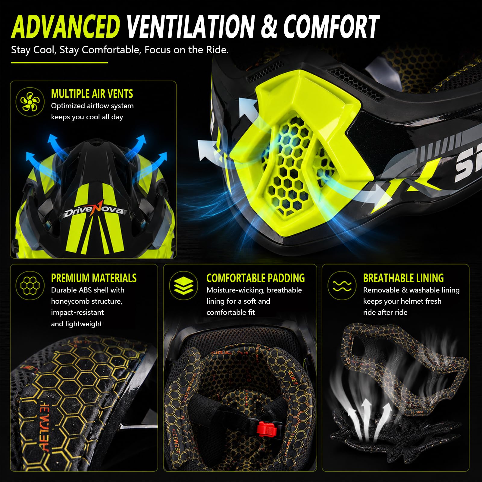 Motocross MTB kask pełnotwarzowy | Motocykl