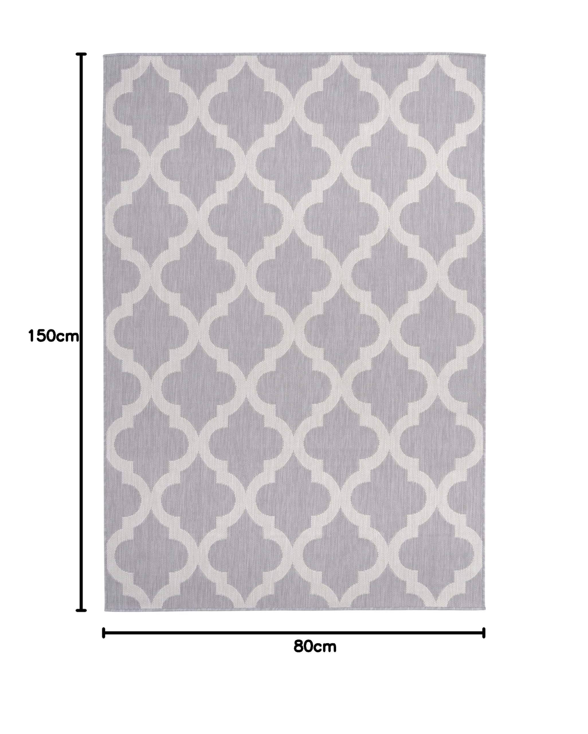 THE RUGS Outdoor Rug – Weather & UV Resistant Outdoor/Indoor Area Rugs - Durable Rugs for Patio, Deck, Garden, Kitchen, Bathroom or Living Room - Beige, 80 x 150 cm — view 57