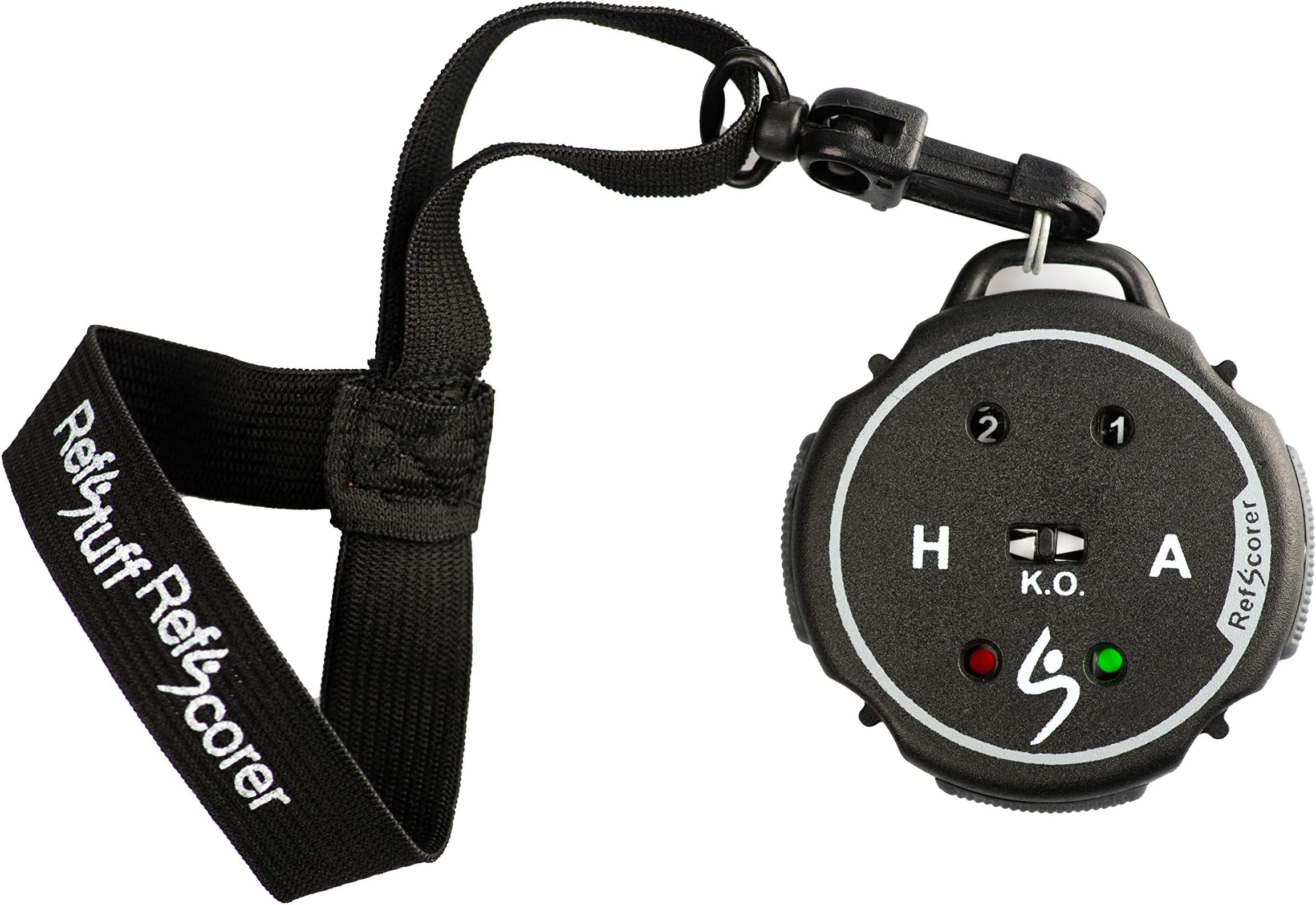 RefStuff RefScorer Soccer Referee Handheld Sports Scorer Score Counter on Elasticated Wrist Lanyard