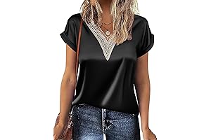 Satin Tops for Womens | Trendy Blusas De Mujer De Moda En Oferta 2020