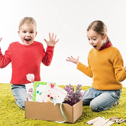 Miniatura 4 de Geyoga Rollo de cartón corrugado de una sola cara con flauta B para envío, papel corrugado para embalaje, almacenamiento, jardín de infantes,