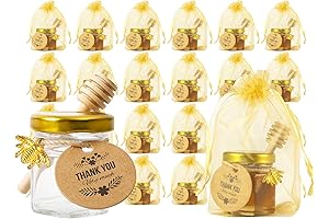 Exquisite Mini Glass Jars for Honey Dipping and Gifting - 1.5oz 24-Pack