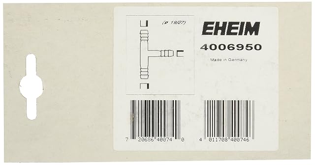 Foto 2 de 2 de EHEIM 4011708400746 - Racor en T (19/27 mm)