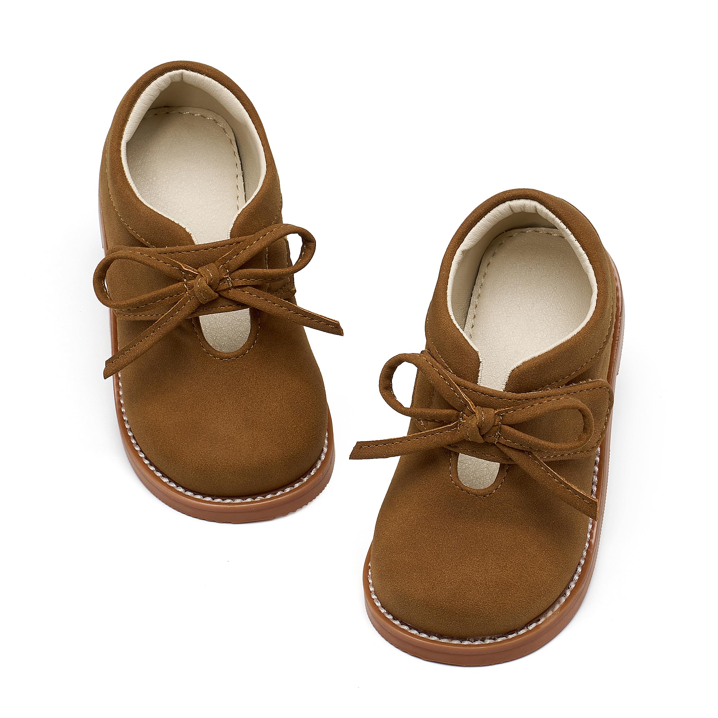 ESTINE Toddler Kids School Uniform Oxford-Little Girls Dress Party Shoes
