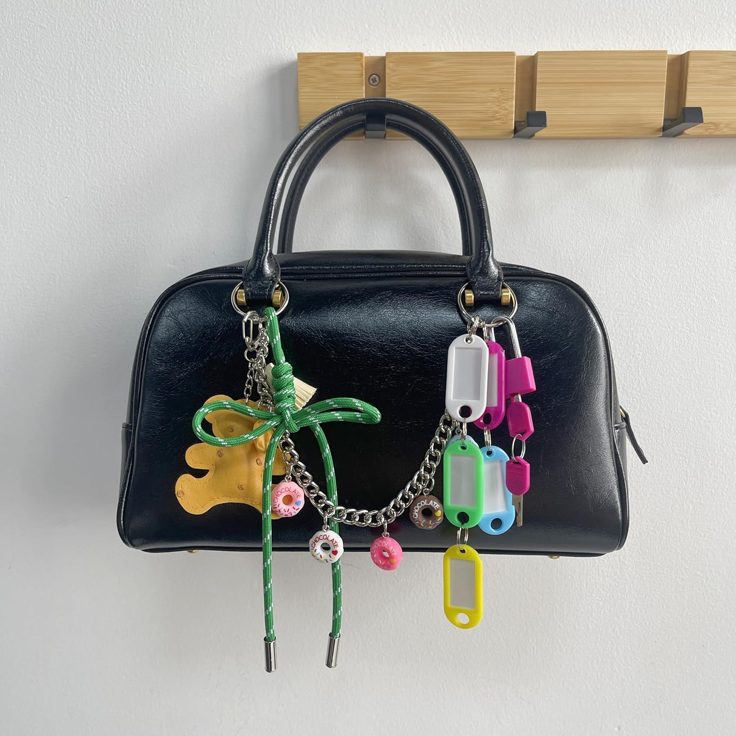 QTMY Keychain Bag Charms for Bogg Bag Accessories Purse Handbang Backpack,238 - Image 5