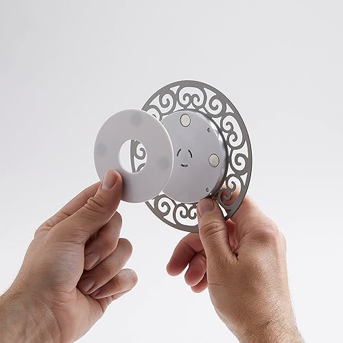 Miniatura 7 de Taylor Termómetro magnético decorativo de pantalla, 5 pulgadas, gris