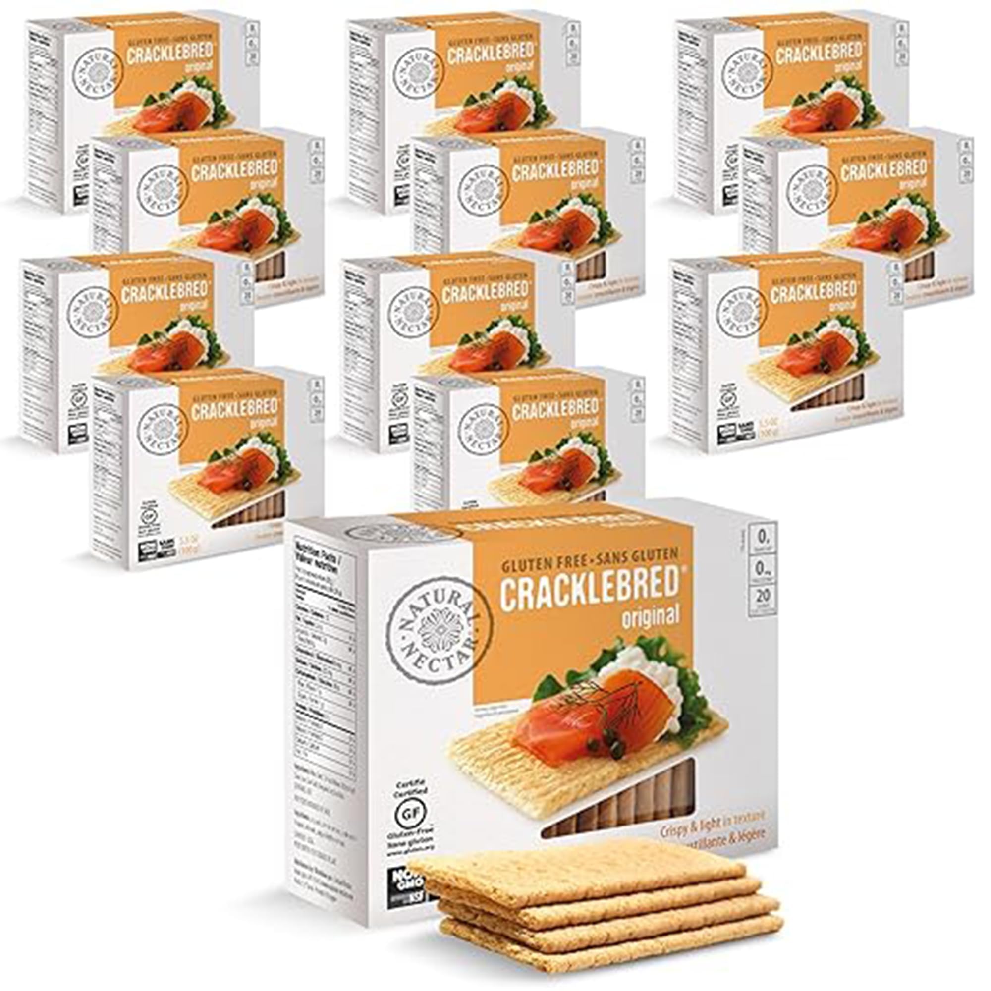Gluten Free Cracklebread by Natural Nectar, 100g