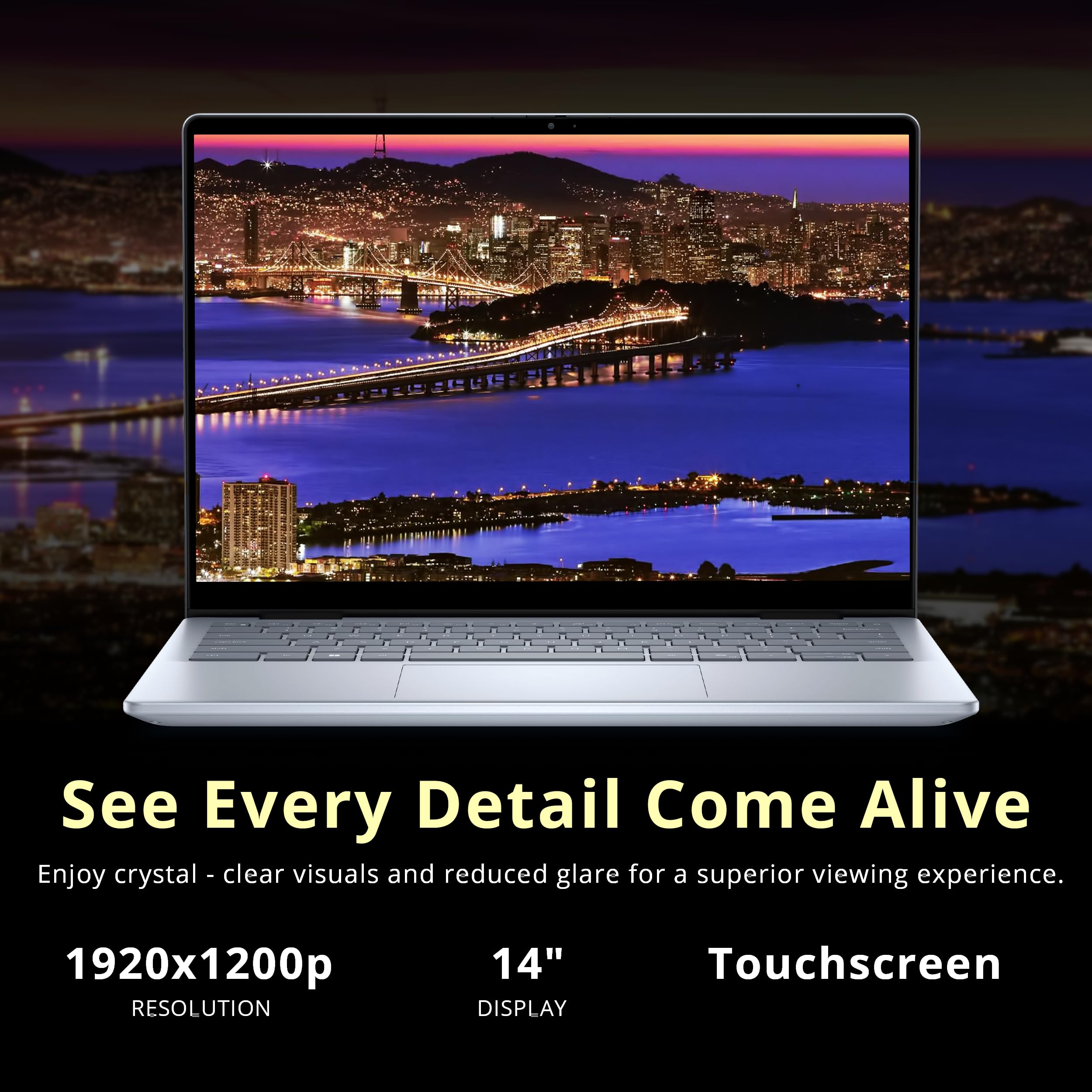 Amazon.com: Dell Inspiron 14 2-in-1 Laptop, 14