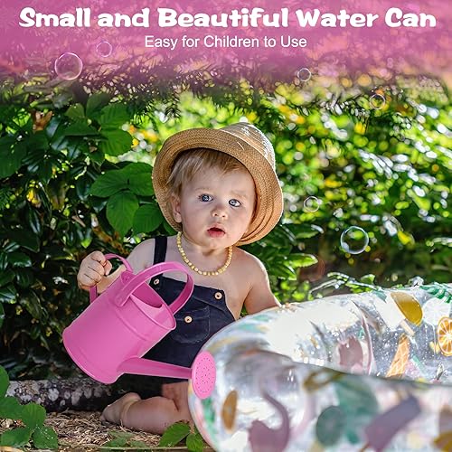 Miniatura 4 de Finderomend Regadera de metal 1.5L51oz, arte de hierro para plantas al aire libre, amarillo