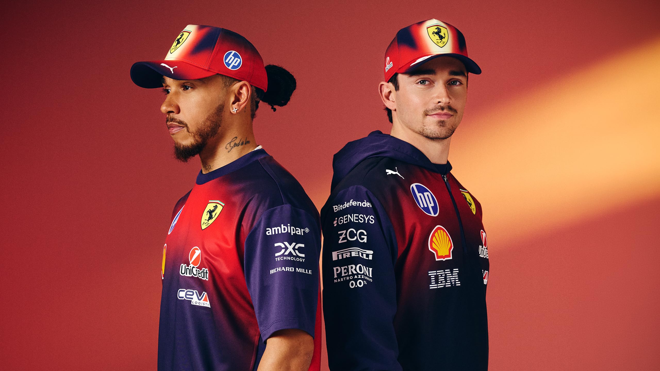 PUMA Scuderia Ferrari F1 Cappellino Special Edition China GP 2026 Lewis Hamilton - Italian Plum - Taglia Unica
