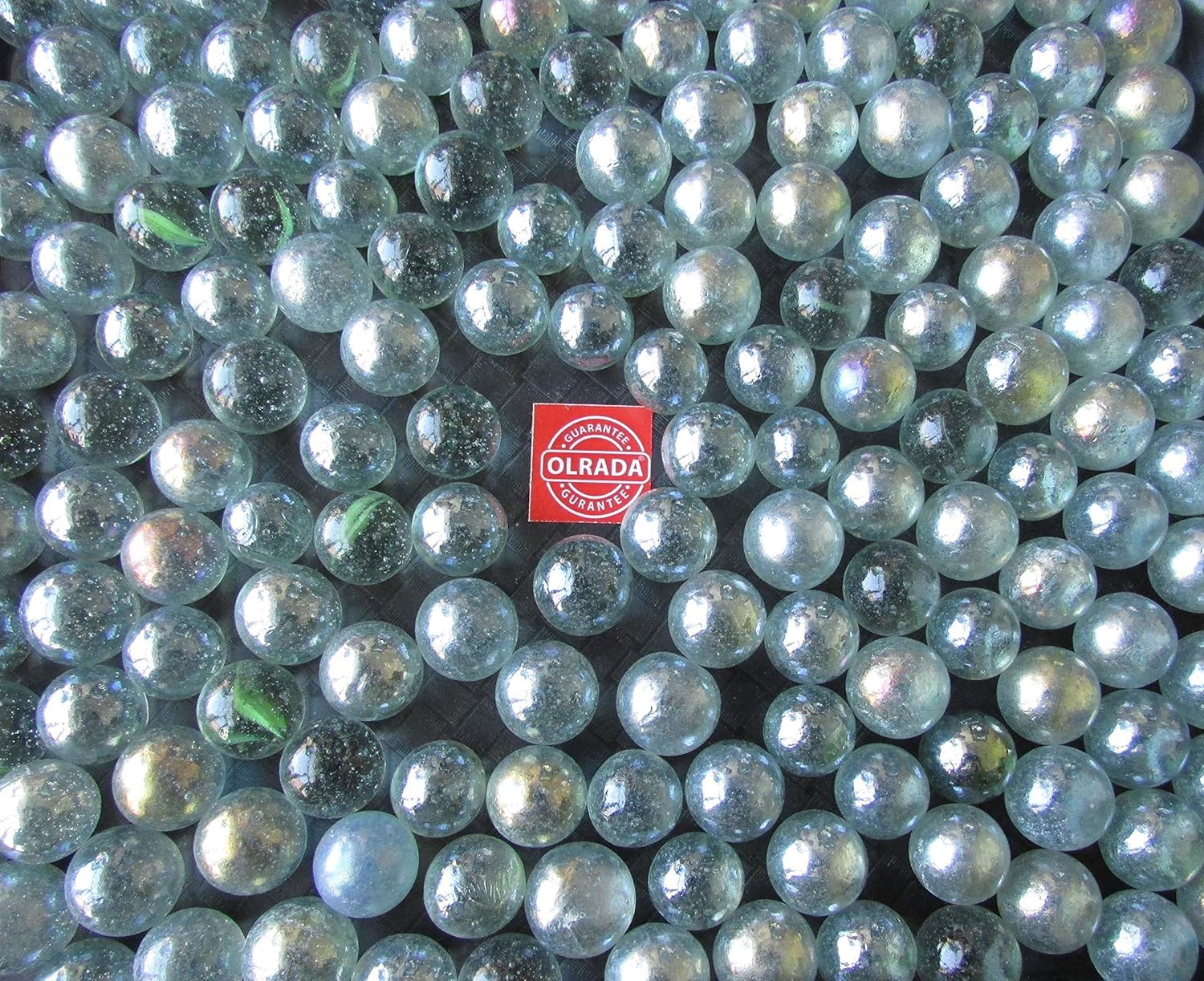 Olrada 16 mm in Size Galaxy Marbles Balls for Playing (100Pcs)