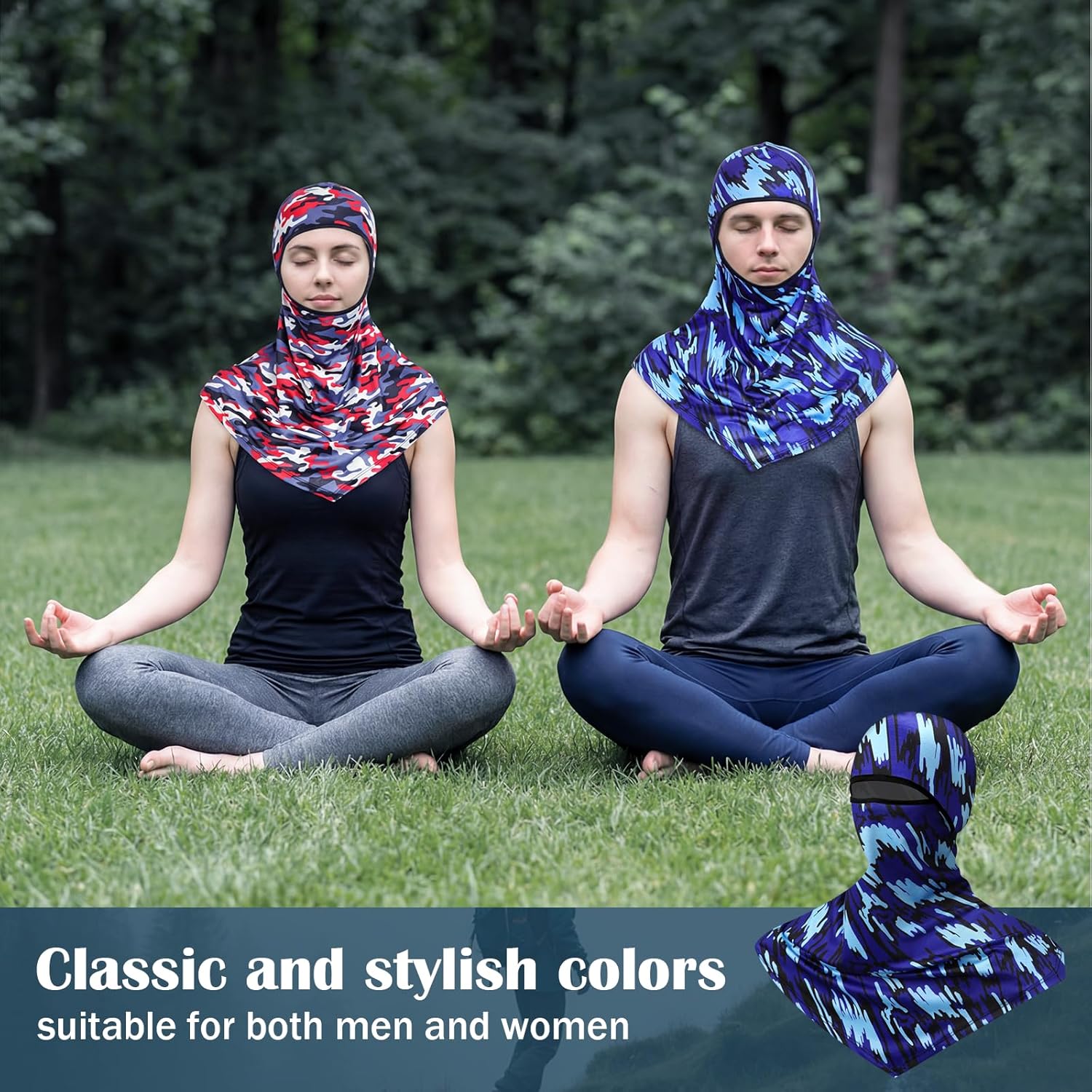 Balaclava Full Face Masks Summer Balaclava Long Face and Neck Cover Breathable Sun Protection for Men Women