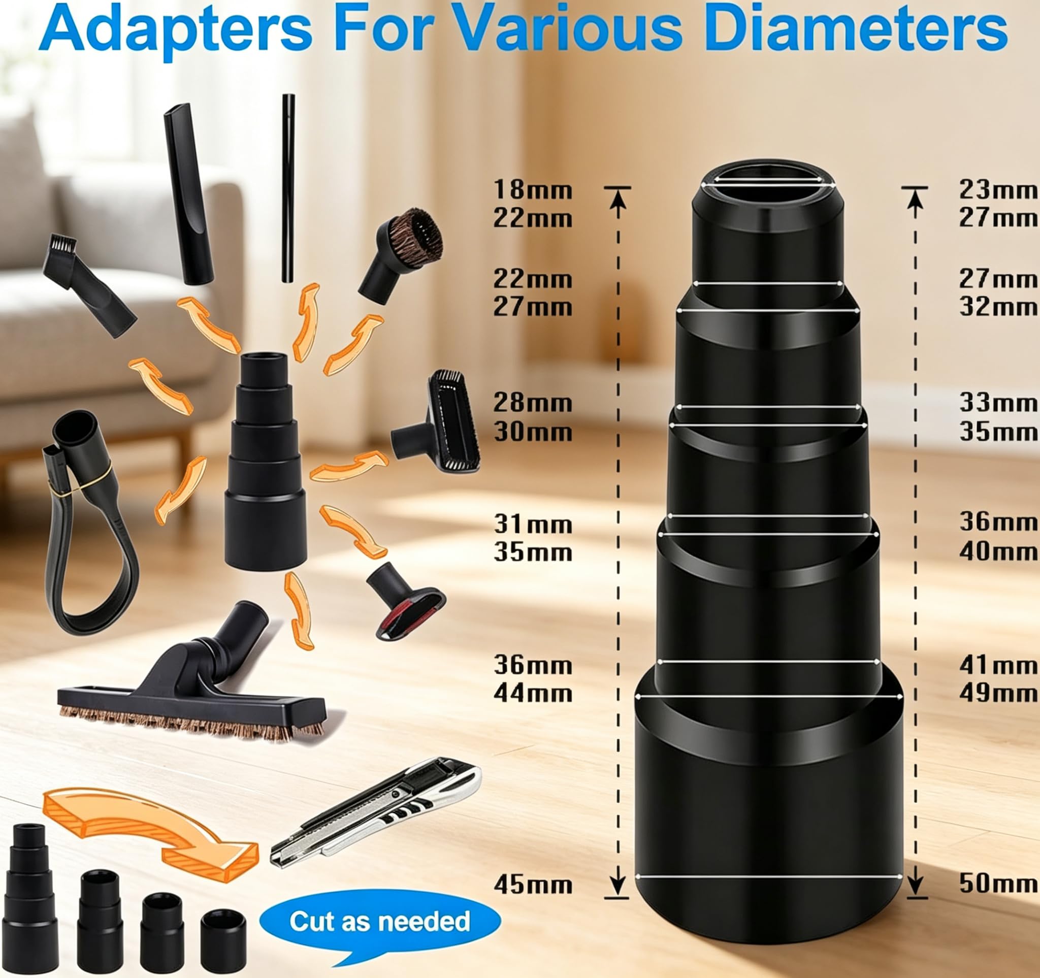 Kit Accessoires Aspirateur pour Fein Turbo II X