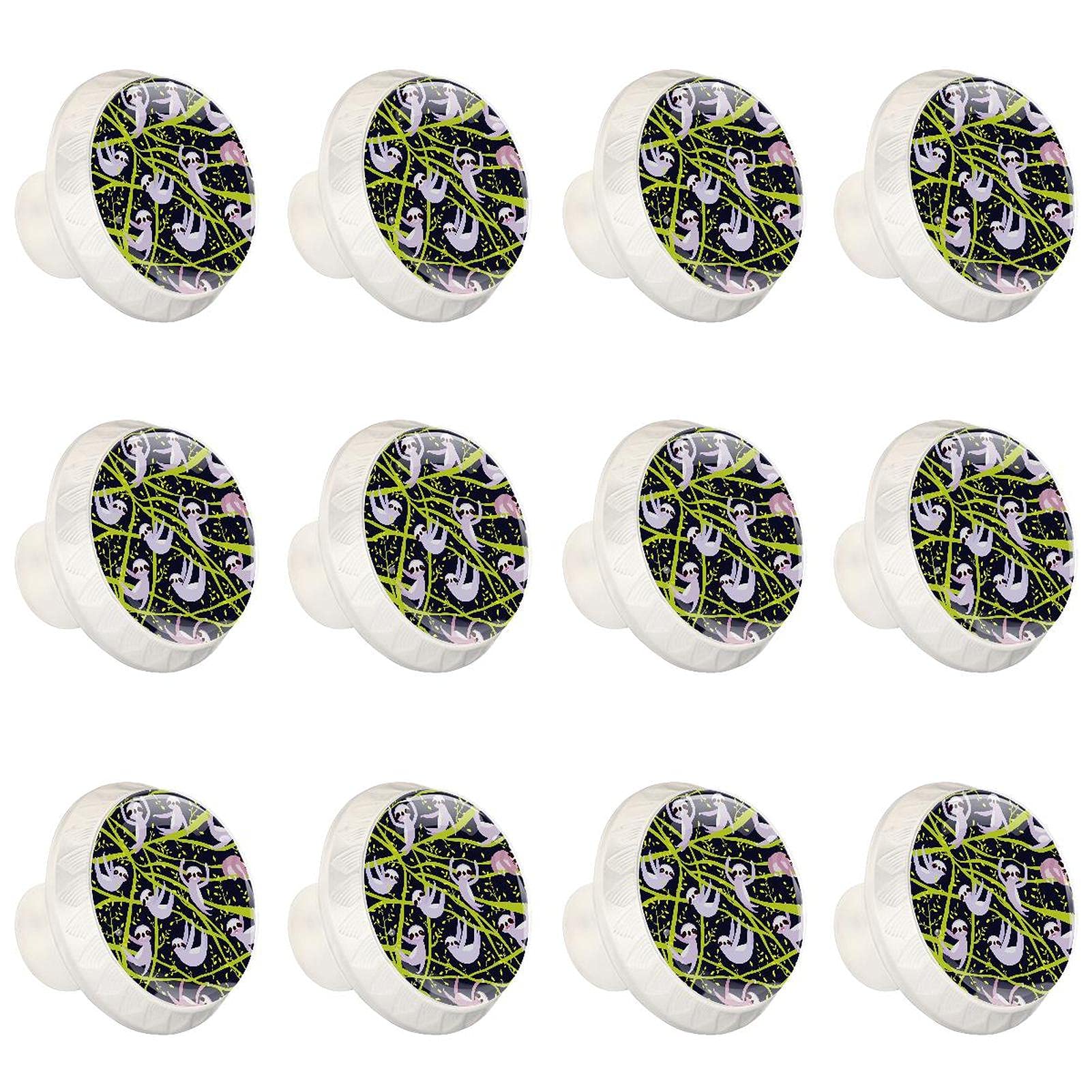 Boutons d'armoires de cuisine tiroirs placard commode poignee meuble bleu marine 12x