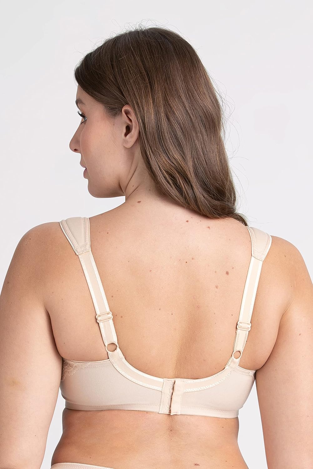 Miss Mary of Sweden Minimizer Non-Wired Unpadded Bra Cotton Now Flat Cup - Image 3