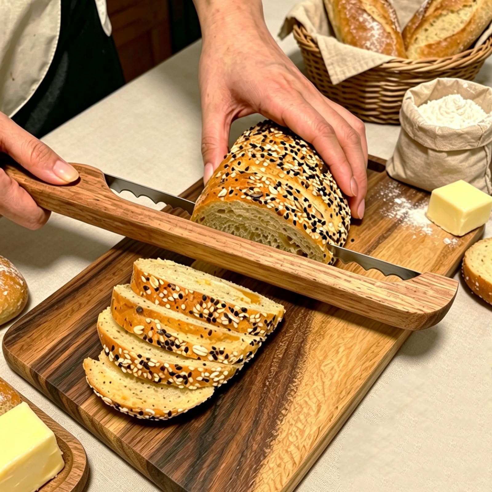 Sourdough Bread Knife - Perfect Slices! -4 Sourdough Bread Knife - Perfect Slices! -4