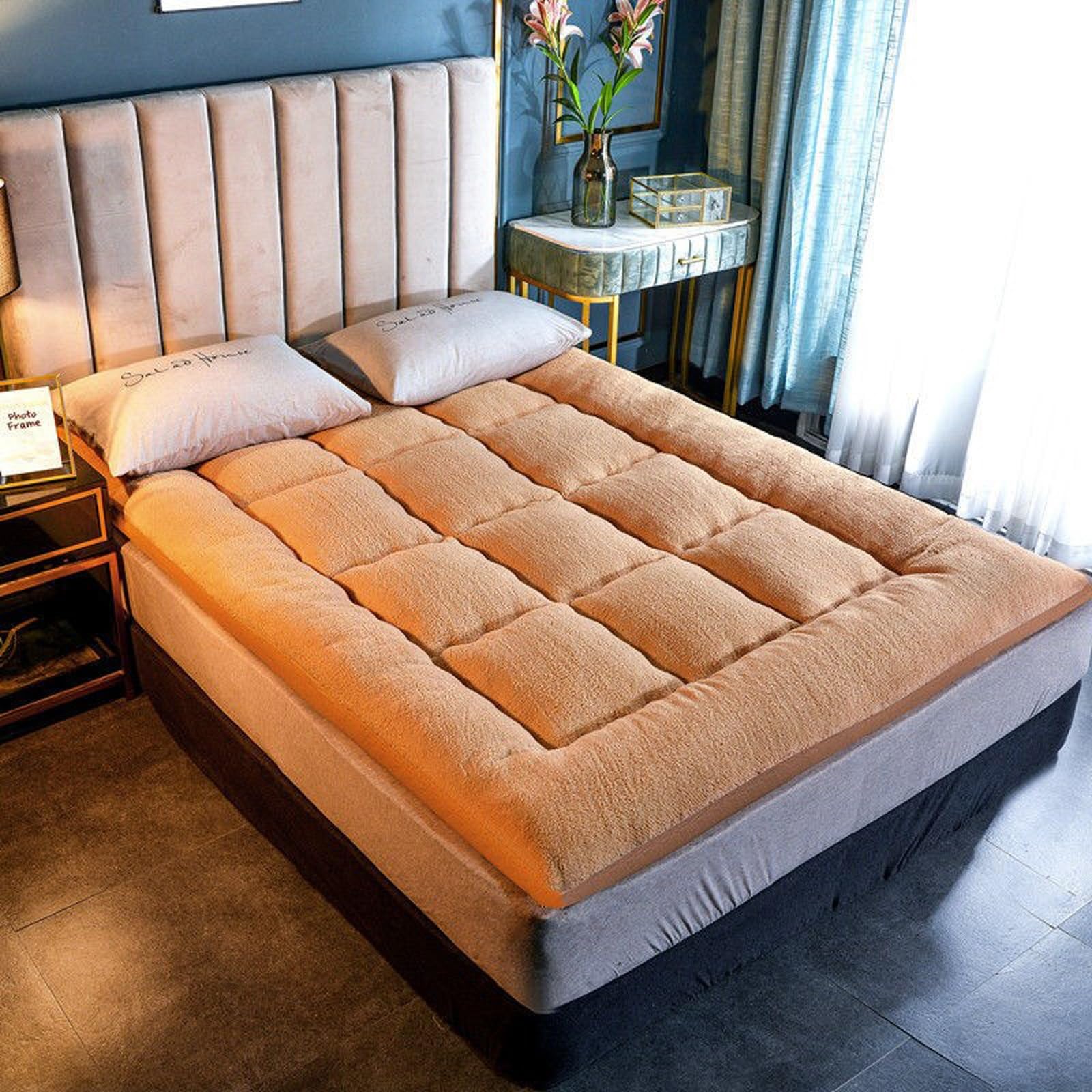 Matelas portable à trois volets – Design pliable pour dormir au sol, idéal pour les voyages et les hébergements d'invités, solution confortable et peu encombrante
